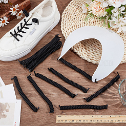 14 шт. шнурки из полиэстера и латекса с пружинами&nbsp;AJEW-OC0014-60A