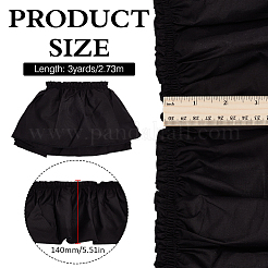 Хлопковая плиссированная кружевная лента&nbsp;OCOR-FG0002-63B-03