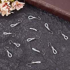 20 шт. 2-х цветный железный держатель молнии верхний&nbsp;FIND-CP0002-85