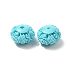 Резные бусины из синтетического коралла CORA-H004-02A