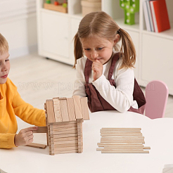 Деревянные ремесленные палочки WOOD-WH0125-11G