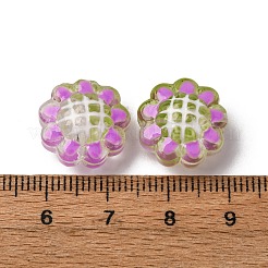 Стеклянные эмалевые бусины GLAA-C038-02J