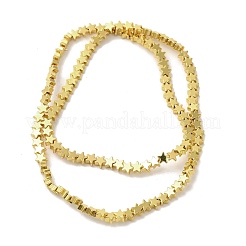 Гальванические нити из синтетических немагнитных гематитовых бусин&nbsp;G-I364-A01-G