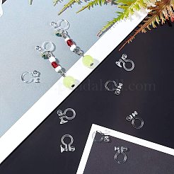 Пластиковые серьги с клипсами KY-AR0001-02