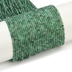 Натуральные изумрудные бисерные пряди G-C181-A02-01