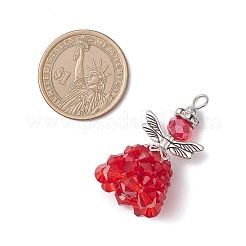 Стеклянные подвески&nbsp;PALLOY-MZ01016