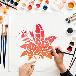 9 шт. 9 стиля Мандала домашнее животное выдалбливают трафареты для рисования&nbsp;DIY-WH0411-533