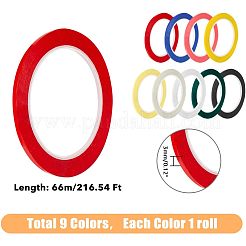 9 рулон двухцветной клейкой ленты для животных DIY-FH0005-01