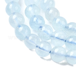 Природные Аквамарин бисер нитей&nbsp;G-G344-A08-4mm