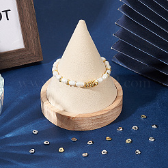 40шт 2 цвета латунные дистанционные бусины&nbsp;KK-BC0012-75