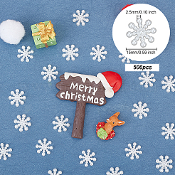 500шт абс пластмассовые имитационные жемчужные кабошоны KY-OC0001-17