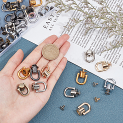 6 комплект 6-х цветных литейных шаровых шпилек и заклепок&nbsp;PALLOY-PH0001-78