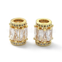 Латунные горный хрусталь Европейский бисером KK-P232-16G