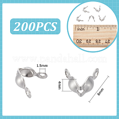200 шт. наконечники из нержавеющей стали 304 STAS-UN0029-20