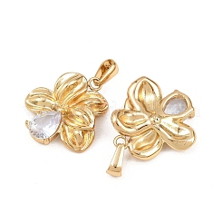 Подвески из нержавеющей стали 304 со стразами&nbsp;STAS-P438-34G