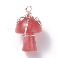 Подвески из натурального и синтетического камня гуаша PALLOY-JF01252