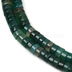 Окрашенные естественный агат бисер пряди&nbsp;G-U030-B01-02