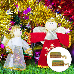 2 карточка 2 стиля отделка металлическим кружевом&nbsp;OCOR-FG0001-72