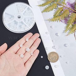 82 шт. нити бусин из натурального селенита 3-х размеров&nbsp;G-CA0001-02