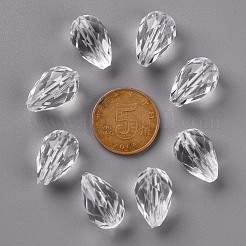 Прозрачные акриловые бусины&nbsp;X-TACR-S128-01