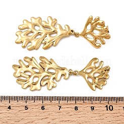 Серьги-гвоздики из нержавеющей стали 304&nbsp;EJEW-K268-43C-G