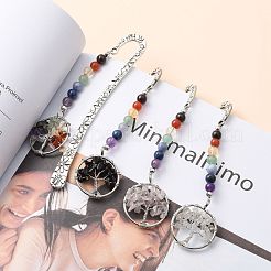 Закладка из резного сплава в тибетском стиле&nbsp;AJEW-JK00161