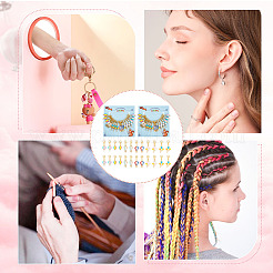 Маркеры петель для подвесок в виде воздушных шаров HJEW-AB00403