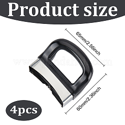 Бакелит с ручкой кастрюли из нержавеющей стали FIND-WH0126-456B