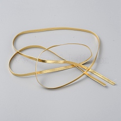 Мягкий плоский шнур из искусственной кожи длиной 100 м&nbsp;LC-WH0003-05A-01