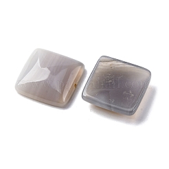 Природных серых кабошон агата G-K348-05