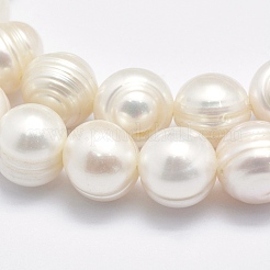 Нити из натурального культивированного пресноводного жемчуга PEAR-F007-01