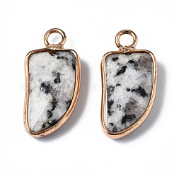 Натуральный кунжута яшма подвески&nbsp;G-Q998-006