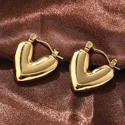 Серьги-кольца из нержавеющей стали 304 для женщин&nbsp;EJEW-L296-052G