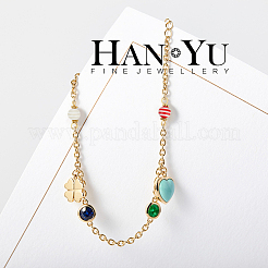 100 шт. полосатая смоляная соединительная подвеска&nbsp;FIND-DC0002-40