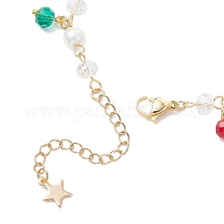 3 шт. рождественские браслеты из сплава и эмали BJEW-JB12203