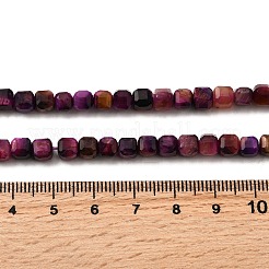 Природных тигровый глаз бисер нитей&nbsp;G-F797-A16-01A