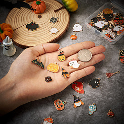 Подвески из сплава эмали 44шт 22 стиля&nbsp;ENAM-MP0001-07