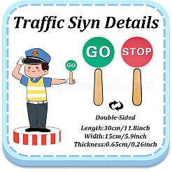 Пластиковый дорожный знак DIY-WH0504-365