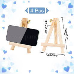 Складной деревянный треугольный мольберт WOOD-WH0034-52A