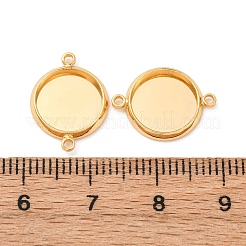 Латуни разъем кабошон сеттинги KK-F898-21B-G