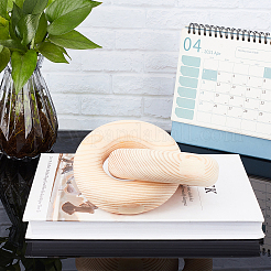 Подвеска из деревянной цепочки&nbsp;HJEW-WH0036-16A