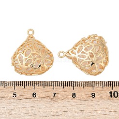 Латунь с подвесками из прозрачного кубического циркония&nbsp;KK-G532-22G