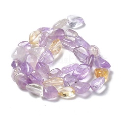 Природные Аметрин бисер нитей G-I351-B11