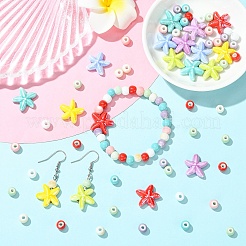 88шт 13 стиля фарфоровые бусины ручной работы&nbsp;PORC-YW0001-76