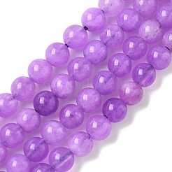 Окрашенные природные малайзии нефрита бисер нитей&nbsp;G-G021-02A-05