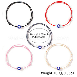 Браслет из бисера ручной работы в стиле панк-стиль «злой глаз» из стеклянных бусин HU3353