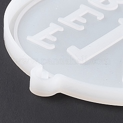 Силиконовые Молды для подвесок ко Дню Святого Валентина&nbsp;LS-DIY-J009-07D