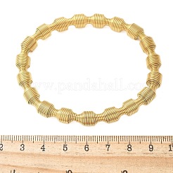 Эластичные браслеты из нержавеющей стали 304 для женщин&nbsp;LS-BJEW-P315-02F-G