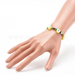 Сглаз стрейч браслеты&nbsp;BJEW-JB06293