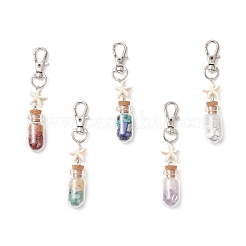 Украшение подвески из натуральных и синтетических драгоценных камней&nbsp;HJEW-JM03862-01